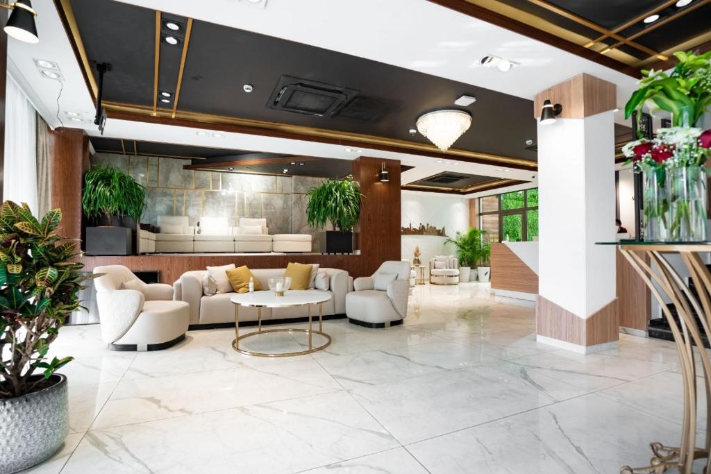 Hotel lobby